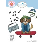 Elizabeth Crafts - Dog Days Die Skateboard  (2328)