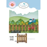Elizabeth Crafts - Dog Days Die Garden Edges and Fence (2331)