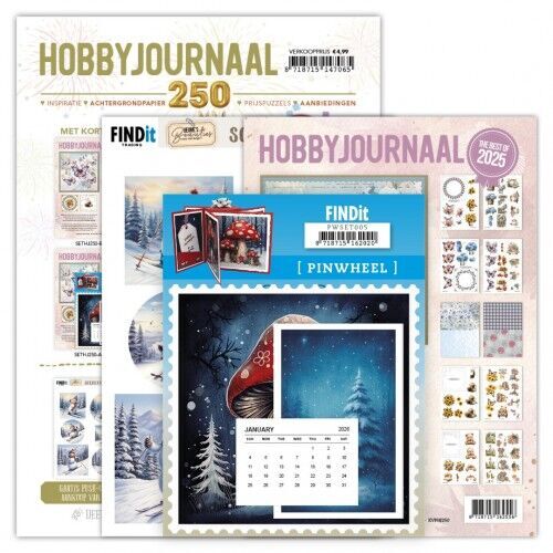 Hobbyjournaal 250 + Best Off Brochure + Pinwheel + Gratis Scenery