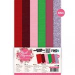 Linnen Cardstock Pack - Berries Beauties - Floral Elegance - 4K
