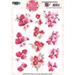 3D Cutting Sheet - Berries Beauties - Floral Elegance - Orchid Grace