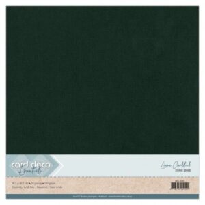 Linen Cardstock - SC - Forest Green