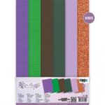 Linen Cardstock Pack - Berries Beauties - First Blossoms - A4