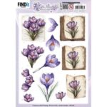 3D Pushout Sheet - Berries Beauties - First Blossoms - Blooming Tales
