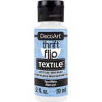 DecoArt - Textielverf Thrift Flip - Pure White 59ML