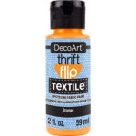 DecoArt - Textielverf Thrift Flip - Orange 59ML