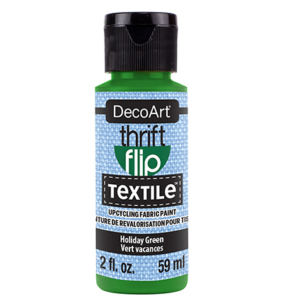 DecoArt – Textielverf Thrift Flip – Holiday Green 59ML
