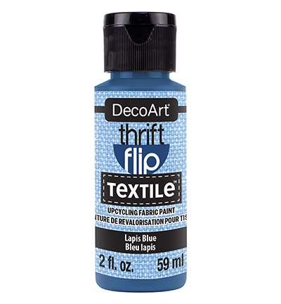 DecoArt – Textielverf Thrift Flip – Lapis Blue 59ML