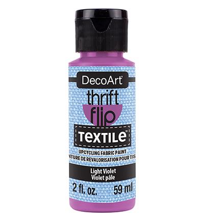 DecoArt – Textielverf Thrift Flip – Light Violet 59ML