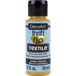 DecoArt - Textielverf Thrift Flip - Goldmine (Metallic) 59ML