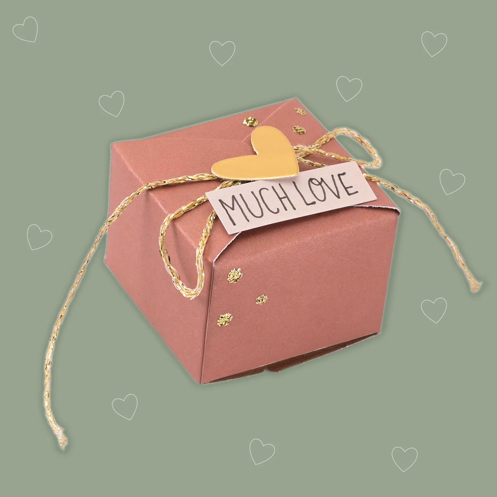 Vaessen Creative • Mini Snijmallen Cadeaudoosje 3st. - Afbeelding 4