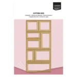 Vaessen Creative • Mini Snijmallen Postzegels 9st.