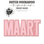 **-50%** Dutch Doobadoo Planner Stencil Maart (NL) 470.784.363