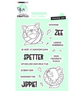 **-50%** Vitamine Zee NL Essentials Clear Stamp (CCL-ES-STAMP469) - CraftLab