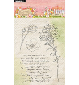 **-60%**StudioLight - SL-SM-STAMP773 - Florals Spring Meadow nr.773