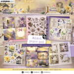 **-40%**StudioLight - Mixed Paperpad Vellum, elements, design en unicolors 20*20cm Growing & Blooming JMA