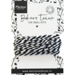 Marianne Design Bakers twine - black/white 5 mtr