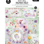 Card making pad StudioLight Flowers Essentials nr. 25