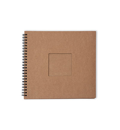 StudioLight Spiral passe-partout journal, Kraft Essentials nr. 28