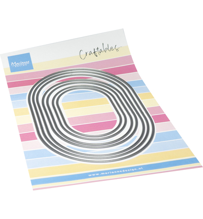 Marianne Design Craftable, Basic dies – oval rectangle