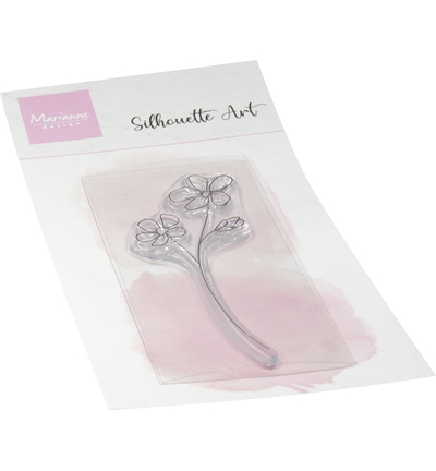 Marianne Design Clear Stamp, Silhouette Art – Violet