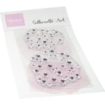 Marianne Design Clear Stamp, Silhouette Art - Haerts