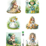 Marianne Design Knipvel A4, Cosy Spring by Fairybells