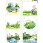 Marianne Design Knipvel A4, Waterfront