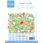 Marianne Design Knipvel A4, Die-cuts Eline's frogs