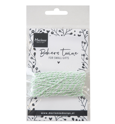 Marianne Design Bakers Twine – mint / white