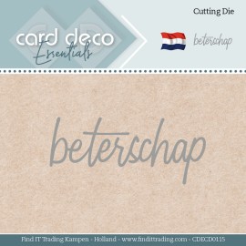 **-50%** Snijmal - Beterschap - Card Deco Essentials