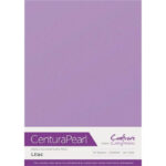 Crafter's Companion - Centura Pearl metallic karton 10vel - Lilac