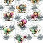 Knipvel Quirky butterflies - Handmade Hobby