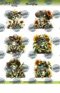 Knipvel Flower frogs - Handmade Hobby
