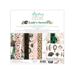 Mintay Lady's Secret 8x8 Inch Scrapbooking Paper Pad (MT-LAS-08)