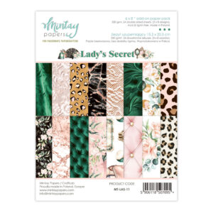 Mintay Lady's Secret 6x8 Inch Add-On Paper Pack (MT-LAS-11)