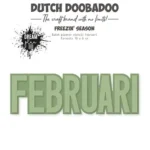 **-50%** Dutch Doobadoo Planner stencil Februari (NL) 470.784.362