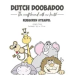 **EUROKNALLER** Dutch Doobadoo Rubber stamp Jungle Team 497.004.010