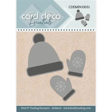 **EUROKNALLER** Card Deco Essentials – Mini Dies – Muts + wanten