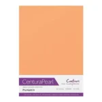 Crafter's Companion - Centura Pearl metallic karton 10vel - Pumpkin