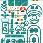 Carlijn Design - snijmallen Game Accessoires - CDSN-0347