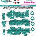 Carlijn Design - snijmallen Spelletjes Woorden - CDSN-0344