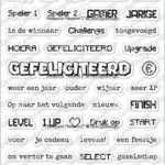 Stempel Gamers 1 (CDST-0163) - Carlijn Design