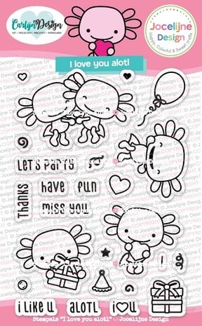 Stempel Love you a lotl (CDJD-0069) – Carlijn Design