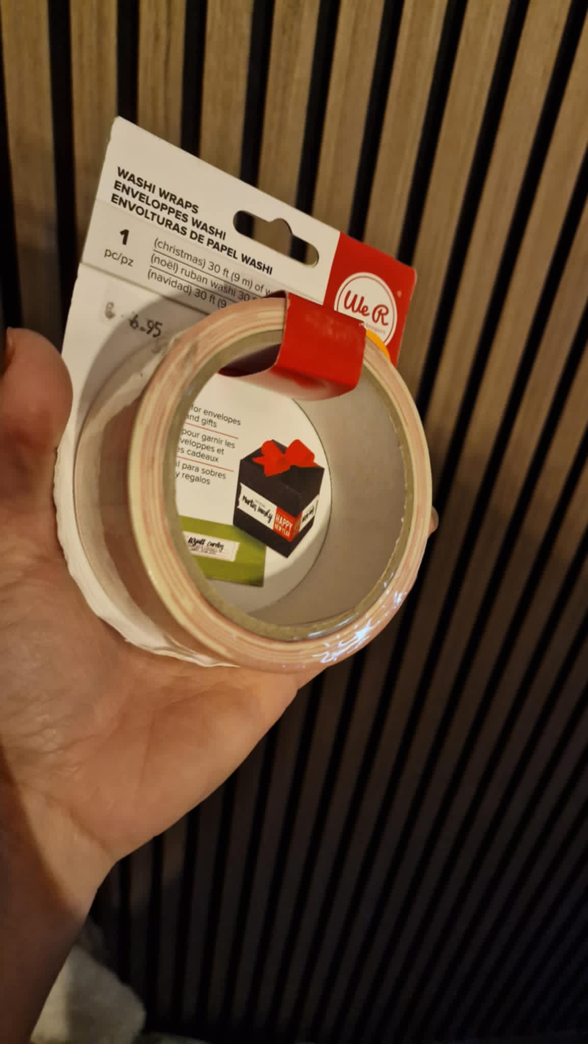 We R Memory Keepers Washi tape Christmas Washi 9mtr - Afbeelding 2