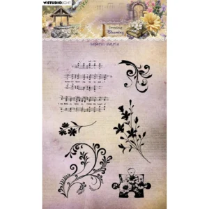 **-40%** StudioLight - Stamp Growing and Blooming nr. 836