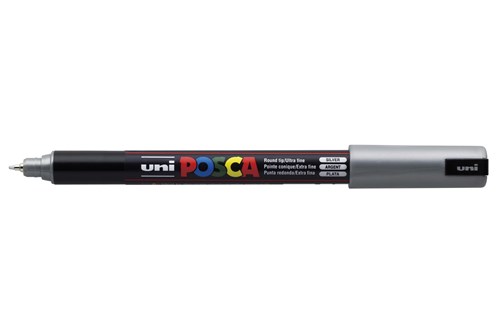 Posca Marker Zilver PC1MR 0,7mm extra-fijn