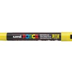 POSCA marker Geel PC3M -  fijn