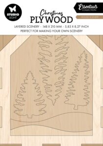 **EUROKNALLER** Studio Light Plywood House scenery Essentials nr.06 SL-ES-PW07
