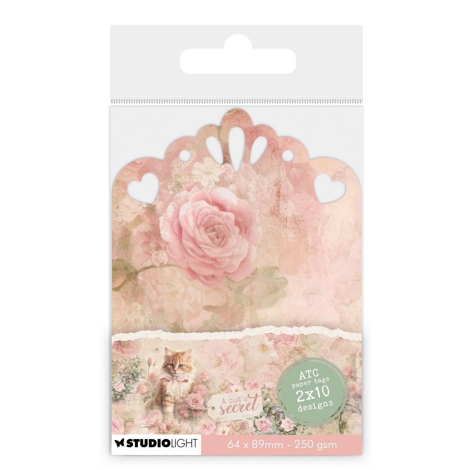 **-40%**StudioLight - ATC labels 20pcs - A Cat's Secret